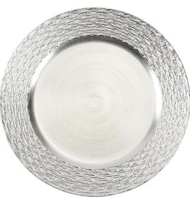Assiette de Présentation Métallique Style Floral, Finition Miroir, Tailles Personnalisées, Vaisselle de Table Unique, Assiettes et Plats Personnalisables, Impression de Logo sur Mesure - Product Image 5