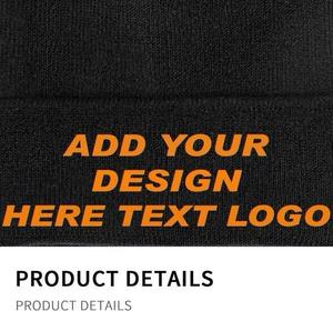 Custom Folded Winter Beanie <b>Cap</b> with High Quality Embroidery Soft Knit <b>Hat</b> for Corporate Promotions and Outdoor Adventures - Product Image 4