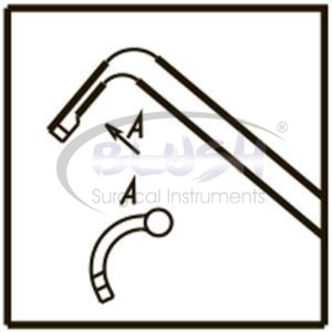 Phaco Chopper Izquierdo Oftálmico de Titanio para Cirugía de Cataratas, Instrumento de Discección de Núcleo con Punta Micro, Certificado ISO, de Blush Surgical - Product Image 5
