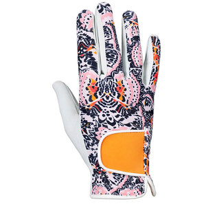 Golf <b>Glove</b> Right Hand Digital Print PU Leather Non Slip Hook And Loop Closure Unisex Sports <b>Gloves</b> - Product Image 3