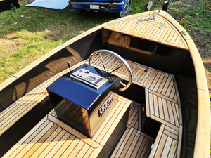 Sloep de lujo con motor diésel o eléctrico con certificación CE, barco holandés de 7,50 metros construido en molde con cubierta de teca de fibra de vidrio FRP. - Product Image 2