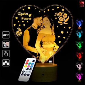Top Quality Personalized 3D Illusion LED <b>Lamp</b> with Custom Name and Photo Design for Home Decor Gifts and Special Occasions - Product Image 5
