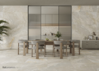 Carreaux de porcelaine premium Esencia Onice Amber |   Onyx ivoire luxueux avec veinage doré |   Carreaux de sol et de mur de luxe