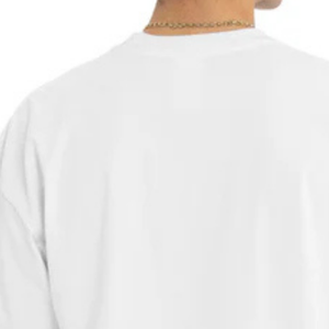 เสื้อยืดคอกลมแขนสั้นทรงหลวมสำหรับผู้ชาย ผ้าฝ้ายหนา เหมาะสำหรับสตรีทแวร์ กีฬา และใช้ในชีวิตประจำวัน - Product Image 4