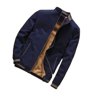 Chaqueta de béisbol acolchada con cremallera de gran tamaño para hombre, cálida, gruesa, a prueba de frío, de tendencia informal para Otoño e Invierno - Product Image 3