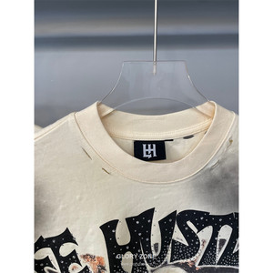 Camiseta Glory Zone de corte holgado con efecto acid wash, 100% algodón, tela suave, estilo moderno, estampada, para uso unisex. - Product Image 4