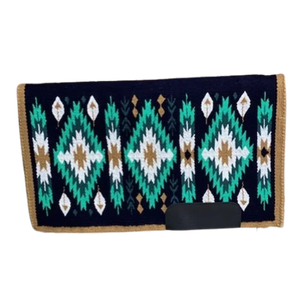 Premium Western <b>Saddle</b> Blanket Wool Horse <b>Saddle</b> Pad Custom Design Rodeo Wholesale Export Manufacturer - Product Image 1