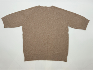 Vente chaude de haute qualité dames décontracté mode pull manches courtes col rond tricots en noisette pour l'automne - Product Image 5