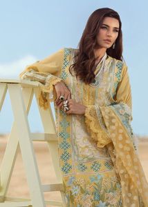 Robe traditionnelle élégante pour femmes en coton Salwar Kameez avec broderie, coupe ample, longueur au sol, tenue de plage, style Inde Pakistan - Product Image 3