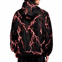 Veste imperméable coupe-vent thermoréactive hydrochrome à changement de couleur pour homme, avec fonction de chauffage par température de l'eau