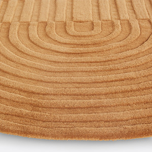 พรมขนสัตว์แท้ 100% คุณภาพพรีเมียม ลายดอกไม้สไตล์เปอร์เซีย ป้องกันการลื่น พร้อมขนปุยปานกลางและแผ่นรองหลังทำจากยางลาเท็กซ์ สำหรับห้องนั่งเล่น - Product Image 2