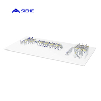 Ligne de production de revêtements entièrement automatisée à base de solvants, machine de mélange et d'agitation de résine et de solvants, marque SIEHE, capacité de 10 000 tonnes/an