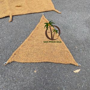 COCO ECO BRAND <b>Coconut</b> Fiber Sunshade Sail-Garden Shade with Hook & Hanging Mat - Product Image 5