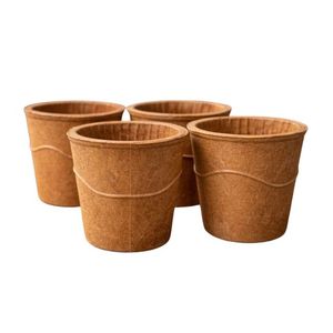 BESTSELLER BLAUER LOTUS Biologisch Abbaubarer Essbarer Ungiftiger Umweltfreundlicher Runder Kaffeebecher Nachhaltig Großhandel - Product Image 1