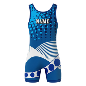 2026 New Custom Men's Wrestling Singlets Stretch Quick Dry Breathable Heat-Transfer Front Logo Durable Lightweight Shrink-Proof - Product Image 5