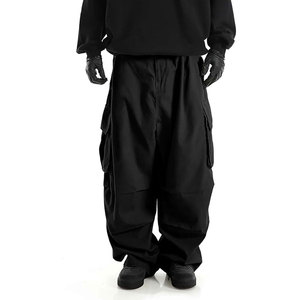 Solid Trader Advanced Design Breathable Cotton Multi Pocket Comfortable Fit Trendy Everyday Bottom Wear Cargo Pants - Product Image 1