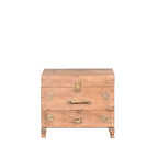 La Mejor Colección de Baúles Vintage Hechos a Mano de Madera Maciza con 2 Compartimentos y 2 Estantes, Decoración para Sala de Estar Combinable, Garantía de 10 Años, MOQ 1 - Product Image 4