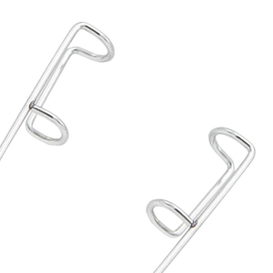 Spéculum oculaire fenêtré Wiltfang 8 cm, rétracteur de paupière ophtalmique en acier inoxydable, instrument chirurgical réutilisable - Product Image 5