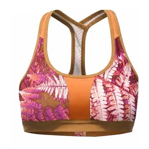 Sujetador deportivo para mujer al por mayor, top de fitness para correr y yoga, sujetador deportivo de alta sujeción con espalda cruzada y tiras, diseño de sublimación para mujer - Product Image 4