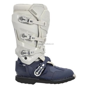 Bottes en cuir pour moto, bottes de sécurité pour le sport, bottes de moto de haute qualité, bottes de motocross, vêtements pour la moto et les courses automobiles - Product Image 4