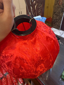 Red Handmade Traditional Chinese Paper <b>Lantern</b> Home Decoration - Product Image 3