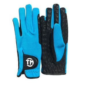 Guantes de Equitación Personalizados, Transpirables, Elásticos, de Microfibra, Cuero Sintético, Agarre de Silicona, Protección UV, Secado Rápido - Product Image 1