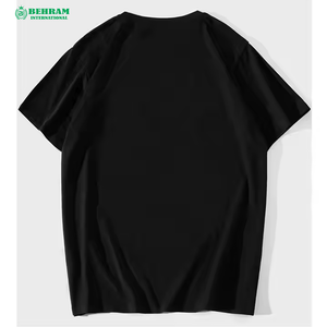 <b>Top</b> Ranking Plain Heavy Cotton Eco-Friendly Breathable Unisex Custom Print Logo Loose Fit <b>Mock</b> <b>Neck</b> Oversize Men's T-Shirt - Product Image 1