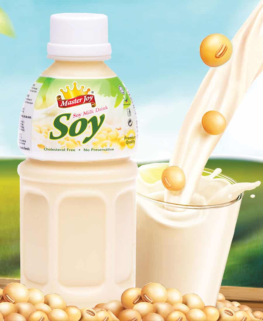 Халяльные напитки из Малайзии соевое молоко премиум-класса из Non GMO Soya Bean соевое молоко напиток в бутылке