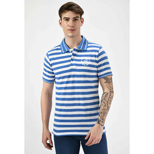 เสื้อโปโลลายทางทันสมัย เนื้อผ้านุ่มสบายผิว ผลิตตามขนาดและสีที่ต้องการ เสื้อโปโลลายทางสำหรับขาย - Product Image 5