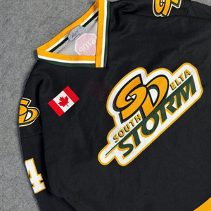 Créez votre propre maillot de hockey sur glace personnalisé avec le nom de votre équipe, design populaire, couleur unie, pour vêtements de sport. - Product Image 3