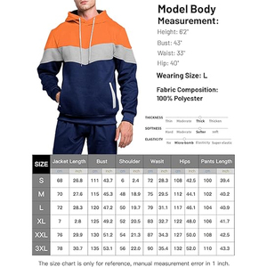 Conjunto Deportivo de Algodón para Hombre, Sudadera con Capucha y Pantalones Jogger, Estilo Casual para Correr y Uso Diario - Product Image 5