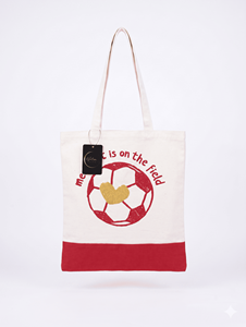 Urban <b>Tote</b> Cotton Canvas <b>Beach</b> <b>Tote</b> Bag 38x42cm Top Handle Letter Pattern Custom Logo Reusable Shopping Bags Wholesale Supplier - Product Image 1