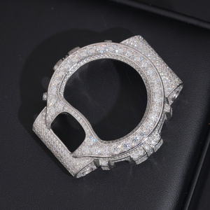 Premium DW6900 Style Custom <b>Watch</b> Iced Out Metal <b>Case</b> Luxury Wristwatch for Men <b>Case</b> Iced Out Luxury Fashion <b>Watch</b> - Product Image 1