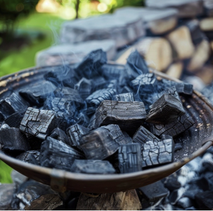 ถ่านไม้จันทน์ดำแท้ 100% สำหรับบาร์บีคิว รูปทรงแท่ง ขายส่ง - Product Image 2