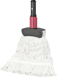 Commercial Eco-friendly Durable Cotton String <b>Mop</b> Heavy Duty Wet Floor Cleaning Long <b>Handle</b> Reusable Industrial Janitorial - Product Image 5