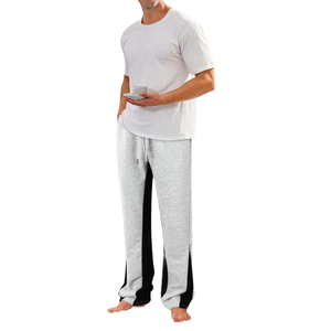 Men's Fashionable <b>Oversize</b> Outdoor Flare <b>Sweatpants</b> Loose Fit Back Pocket Casual Breathable Relaxed Wide Leg <b>Sweatpants</b> - Product Image 4