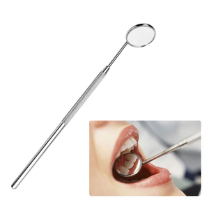 RAICES Enterprises – Kits de miroirs dentaires en acier inoxydable de qualité supérieure avec poignée, instruments d'examen buccal certifiés CE, garantie 3 ans - Product Image 1