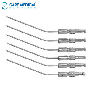 Tubos de Succión Frazier, 6 Piezas, Acero Inoxidable, Juego de Instrumentos Quirúrgicos Neuro Médicos para Oído, Nariz y Garganta, Hecho en Pakistán - Product Image 3
