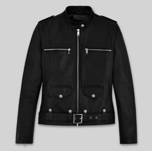 Chaqueta de Cuero para Mujer, Nueva Moda, Resistente al Viento, Chaqueta de Cuero para Hombre y Mujer, Estilos Personalizados, Chaqueta de Cuero Charlotte Burnt Multiple 2006 - Product Image 3