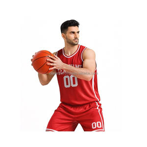 ชุดบาสเก็ตบอลคุณภาพสูง ระบายอากาศได้ดี ออกแบบได้ตามต้องการ ชุดฤดูร้อนในราคาโรงงาน รับผลิตตามขนาด OEM - Product Image 3