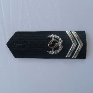 Epaulettes de hombro lisas, doradas, con orificio para botón y cordones, para uniforme - Product Image 3