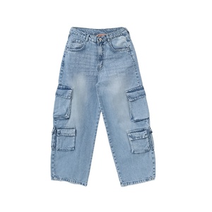 Jeans de Mezclilla para Hombre, Corte Recto, Cintura Baja, Estilo Casual, con Agujeros y Grafitis, de Secado Rápido, para Verano - Product Image 1
