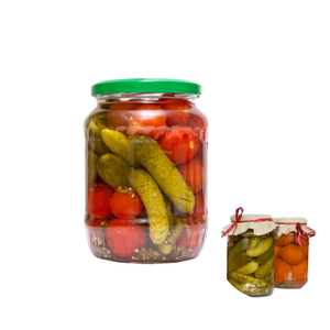 Qualité supérieure, prix avantageux, offre spéciale naturelle, concombres et tomates cerises en conserve de l'usine du Vietnam en 370ml/540ml/720ml - Product Image 1