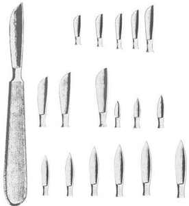 Cuchillo Quirúrgico de Acero Inoxidable para Operaciones y Disección - Product Image 4