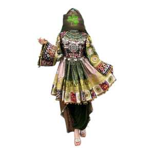 Vestidos Casuales Afganos Hechos a Mano de Primera Calidad con Bordado Tribal, Estilo Boho, Proveedor Mayorista de Moda Femenina - Product Image 1