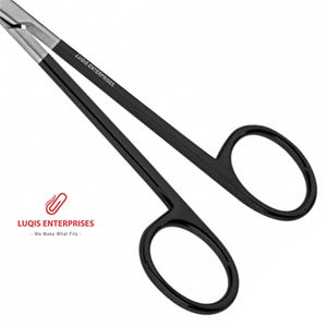 Tijeras de Disección Delicadas Tebbetts, Curvas y Dentadas, SuperCut, Instrumento Quirúrgico de Acero Inoxidable, Herramienta de Corte de Precisión - Product Image 3