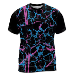 เสื้อยืดผู้ชายแฟชั่นฤดูร้อน ผ้าฝ้ายถัก 100% พิมพ์ลายแบบซับลิเมชั่น ขายดีที่สุด สวมใส่สบาย ระบายอากาศได้ดี คุณภาพสูง รับสั่งทำ - Product Image 1