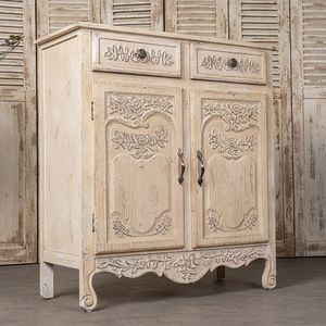 Armadi Vintage in legno intagliato ingresso e soggiorno mobili decorazioni intagliate per matrimoni e casa fatti a mano regali di nozze - Product Image 2