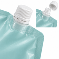 Pochette souple personnalisée avec bec verseur pour lessive liquide et produits de nettoyage ménager