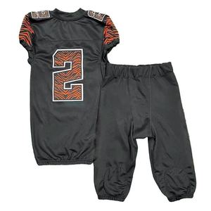 Meilleures ventes : Uniformes de football américain personnalisés unisexes pour adultes, 100 % polyester, logo d'équipe de club imprimé par transfert thermique - Product Image 2